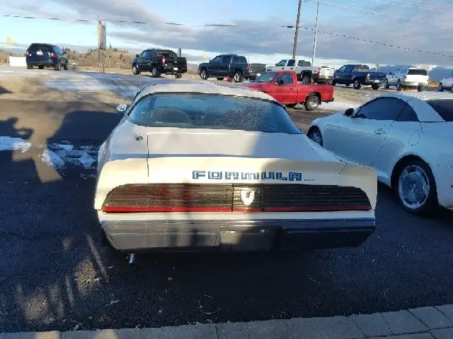 1981 pontiac firebird formula 2dr coupe automatic 3-speed rwd v8 4.3l gasoline