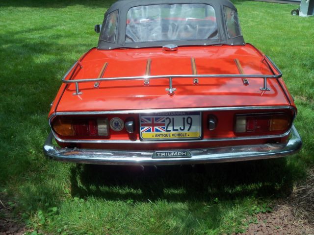 1973 triumph spitfire 1500 well sorted, nice driver