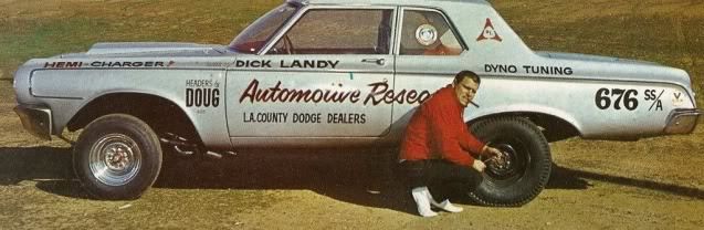 the original '64 dick landy dodge! lightweight 426 hemi -documented real-deal