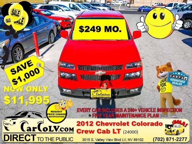 2012 chevrolet colorado 1lt