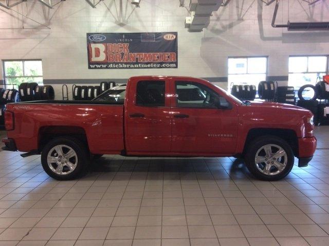 used 2016 chevrolet silverado 1500 4x4 double cab custom sheboygan, wi 53082 for sale in sheboygan, wisconsin
