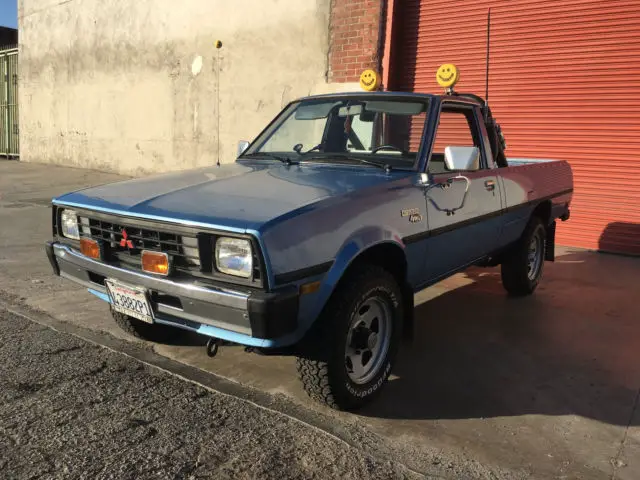 rare 1984 mitsubishi mighty max turbo diesel 4x4
