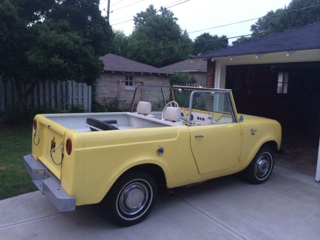 exquisite 1965 international harvester scout 80