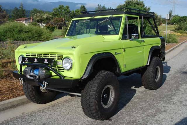 1970 ford bronco restomod best on ebay