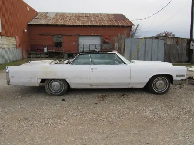 1966 cadillac deville convertible project or parts car. . dallas,texas