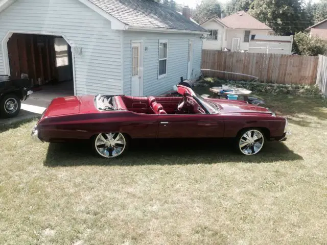 1973 chevy caprice convertible, new interior, paint, top. impala 1975 1972