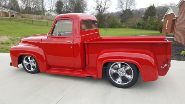 1955 ford f1 frame-off resto-mod pro-touring (all ford)