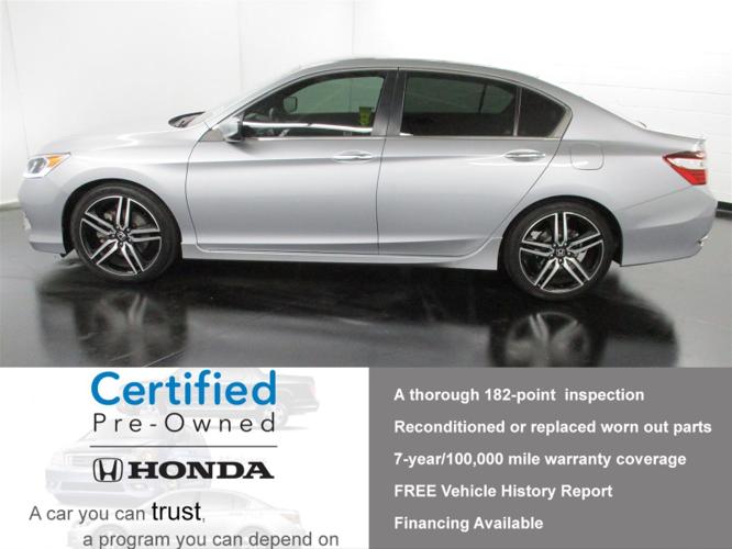 certified 2016 honda accord sport sedan las vegas, nv 89117 for sale in las vegas, nevada