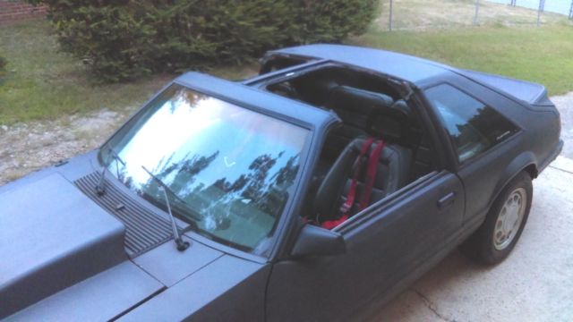 rare 1984 ford mustang gt fox body 5.0 w/ t-tops v8, c4 automatic trans