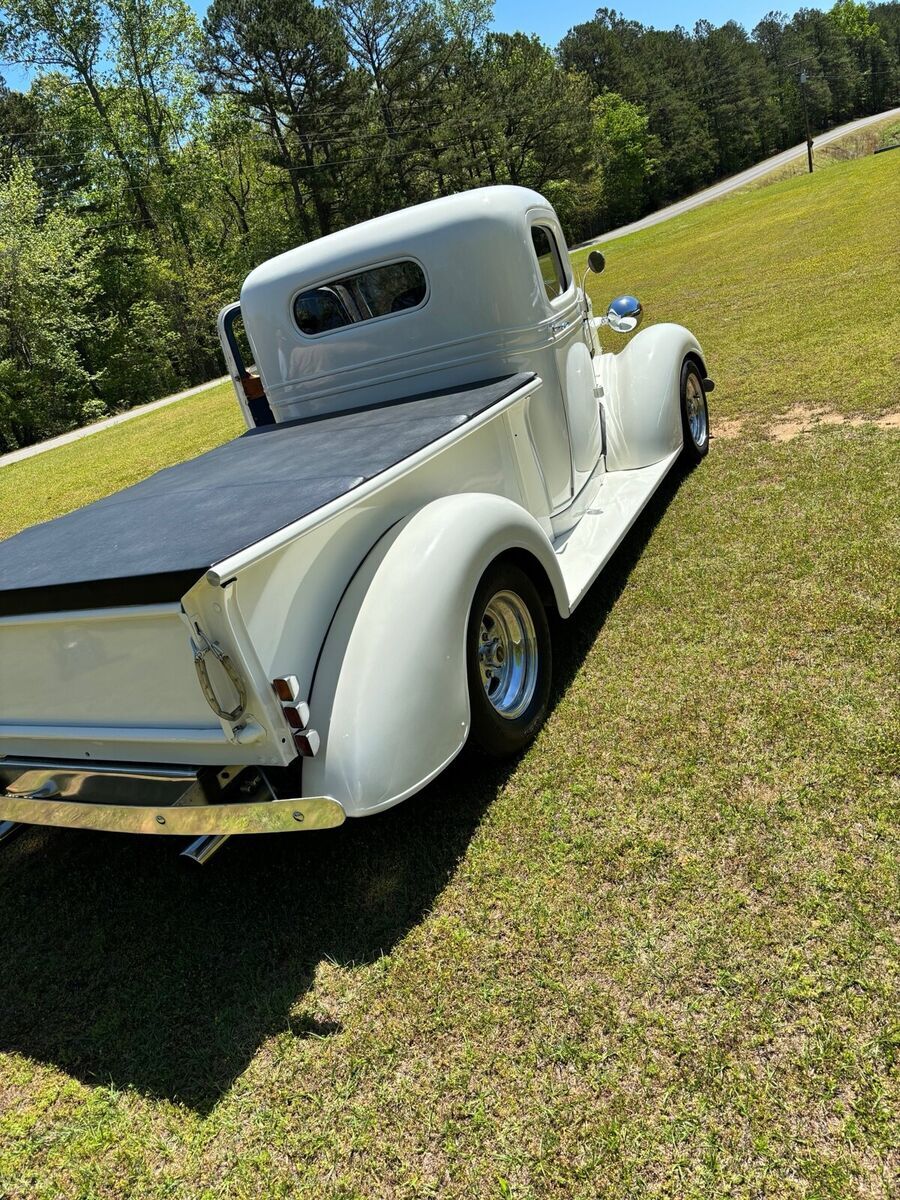 1937 chevrolet 3100 pickup white loaded