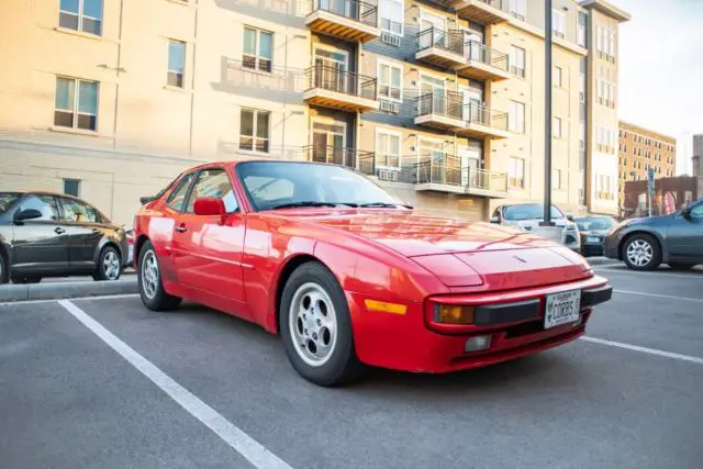1987 porsche 944 na - 5-speed manual - 75k miles! - original books and extras