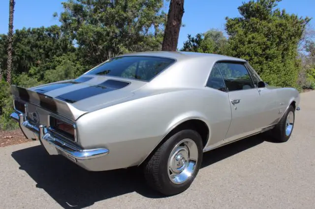 1967 camaro rs/ss 396 california car cortez silver frame off restored 1968 1969