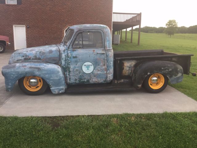 1954 chevrolet 3100 rat rod shop truck, s10 chassis, turn key driver low reserve