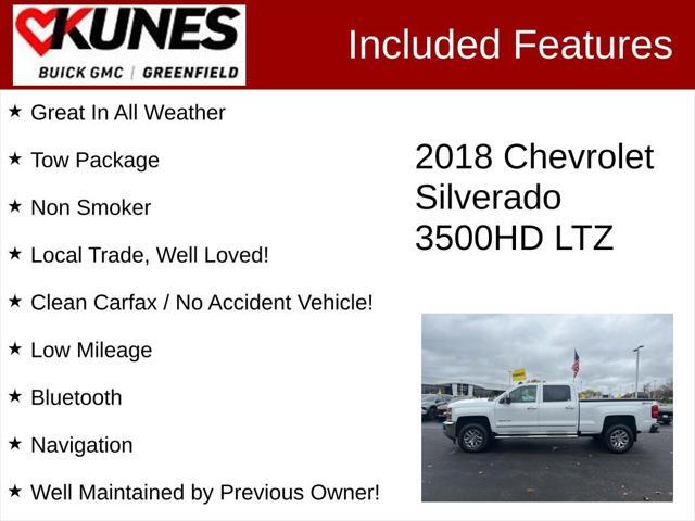 2018 chevrolet silverado 3500 ltz