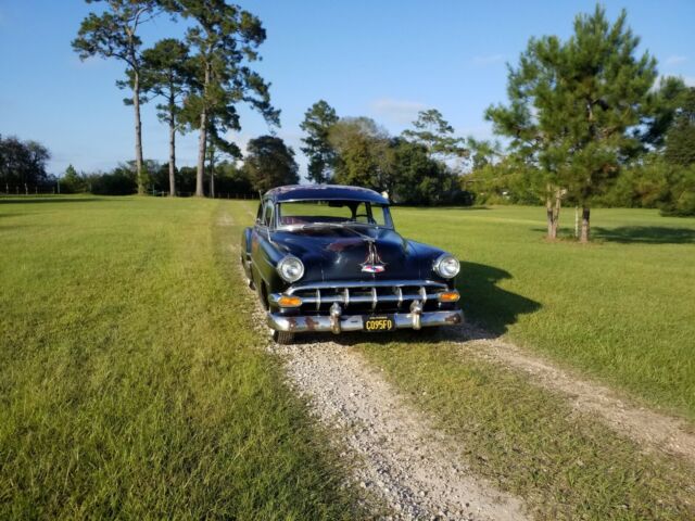 1954 chevrolet 210 coupe black rwd automatic