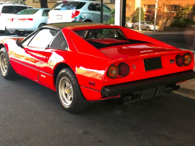 1979 ferrari 308 gts rosso chiaro
