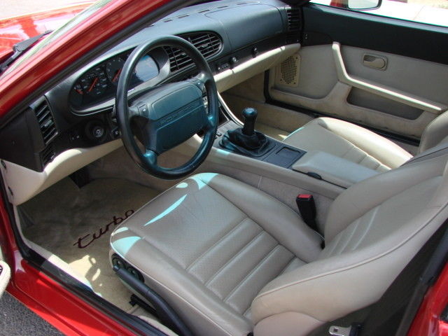 1987 porsche 944 turbo - low miles - pristine - rare malvern red color for 944