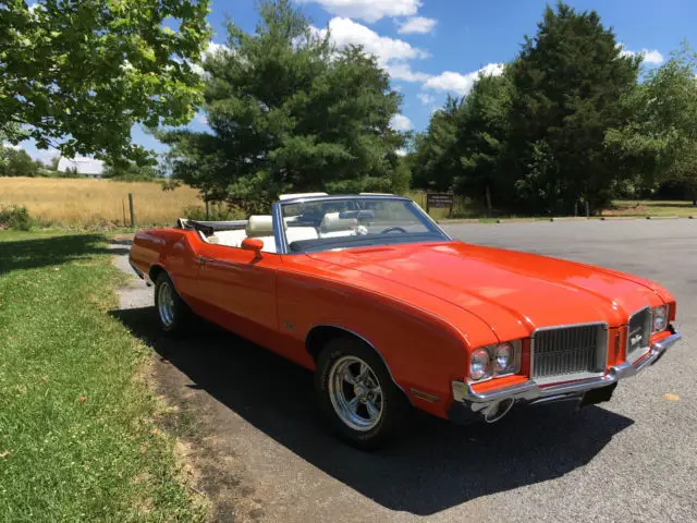 1971 oldsmobile cutlass supreme convertible my pumkin