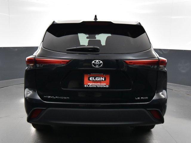 2021 toyota highlander le