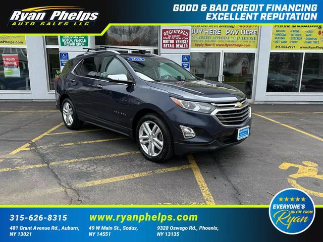 2018 chevrolet equinox premier w/2lz