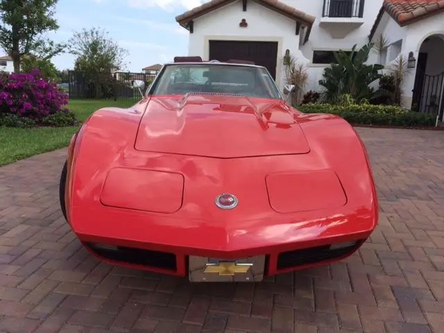 beautiful 1974 corvette stingray coupe with 454 big block, t tops