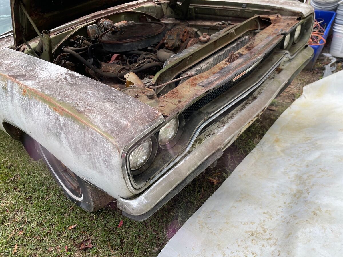 1970 plymouth satellite coupe green rwd automatic sport