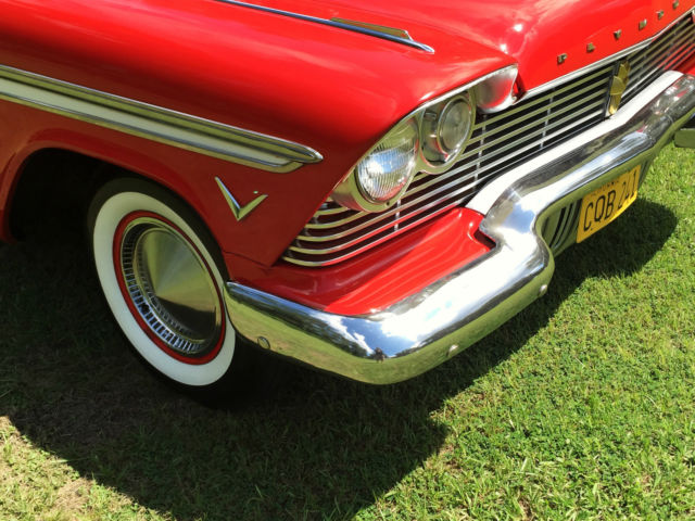 1957 plymouth (car like the book movie christine stephen king 1957 1958 mopar)