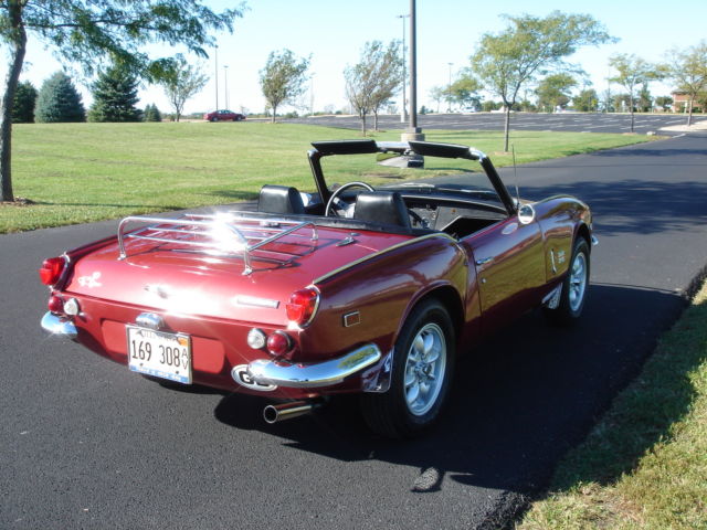 beautiful 1969 triumph spitfire convertible