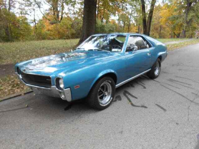 1968 amc amx 90797 miles blue 0 manual