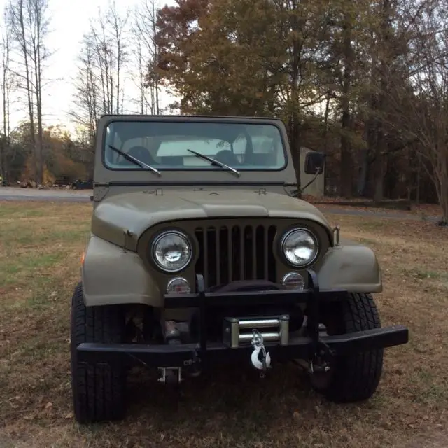 1977 jeep cj5 258 6 cylinder new tires winch light bar more