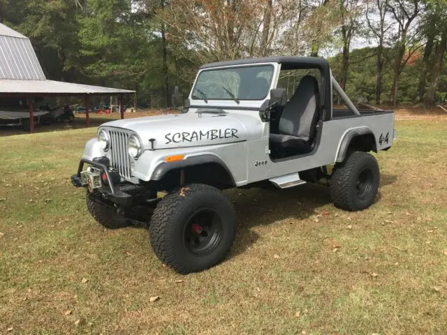 1984 cj 8 scrambler, 6 cylinder 265, 5 speed