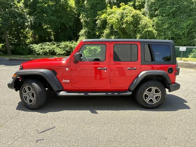 2018 jeep wrangler unlimited sport