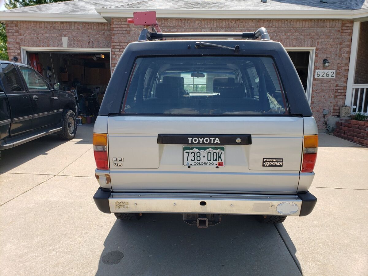1988 toyota 4runner sr5 - 201k miles, 6 cylinder, 5-speed manual, two door, ifs