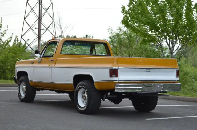 1974 chevyrolet c/k 2500 heavy duty single cab 4wd 350 v8 only 66,169 miles!!!!!