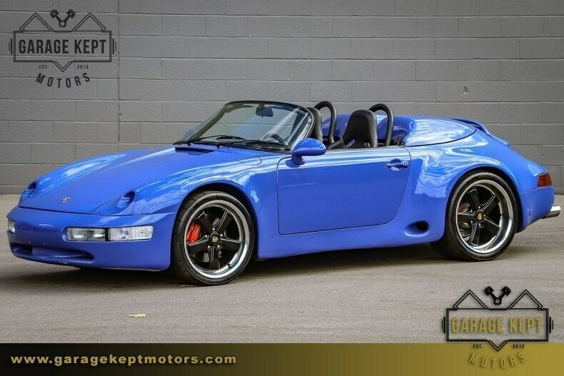 1994 porsche 911 speedster blue convertible 3.8l h6 34791 miles