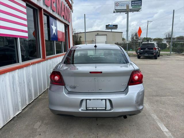 2013 dodge avenger sxt 4dr sedan