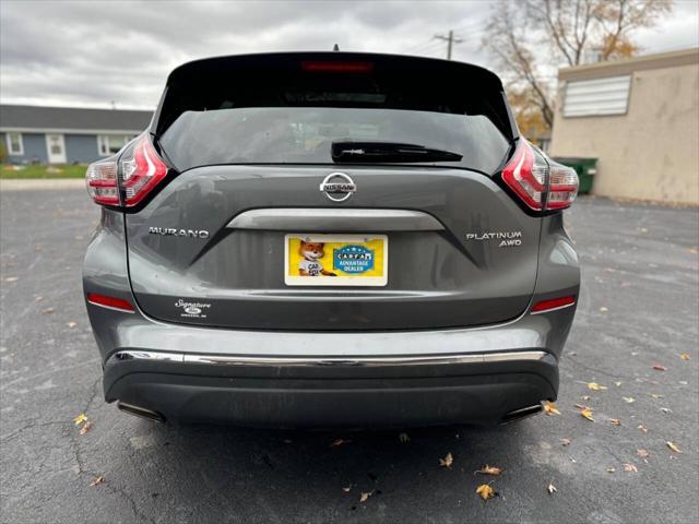 2016 nissan murano platinum