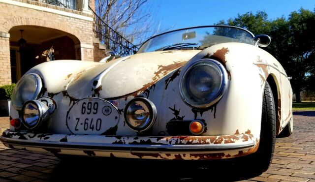 1957 porsche 356 speedster barn find replica by custom motor carriages of miami