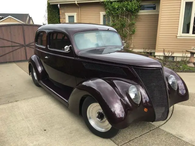 1937 ford slantback hot rod