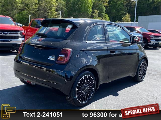 2024 fiat 500e battery electric