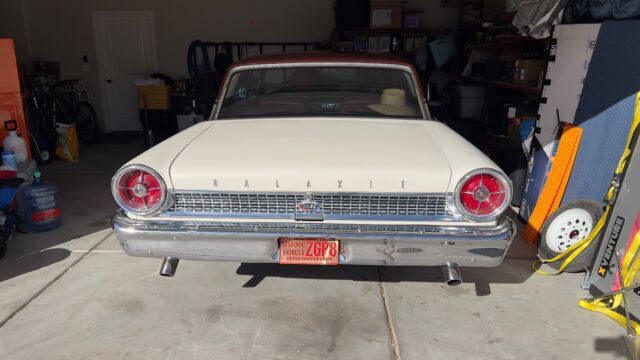 1963 ford galaxie xl 500 wimbledon white