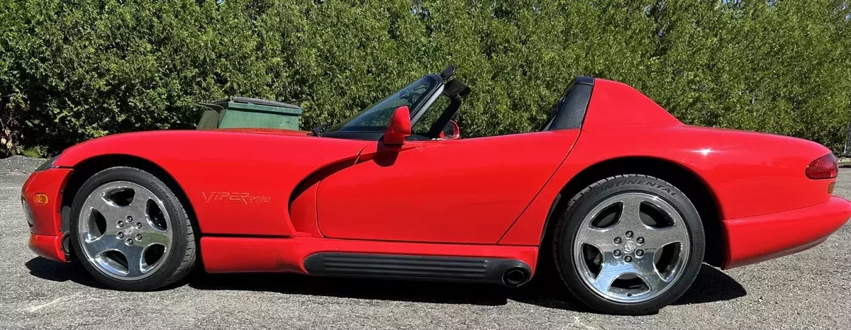 1994 dodge viper red rt-10