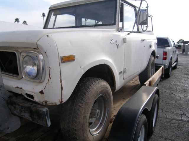 1971 international harvester scout 800 “v” model
