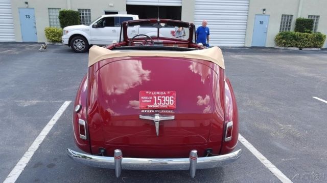 1940 mercury used 3 speed manual convertible