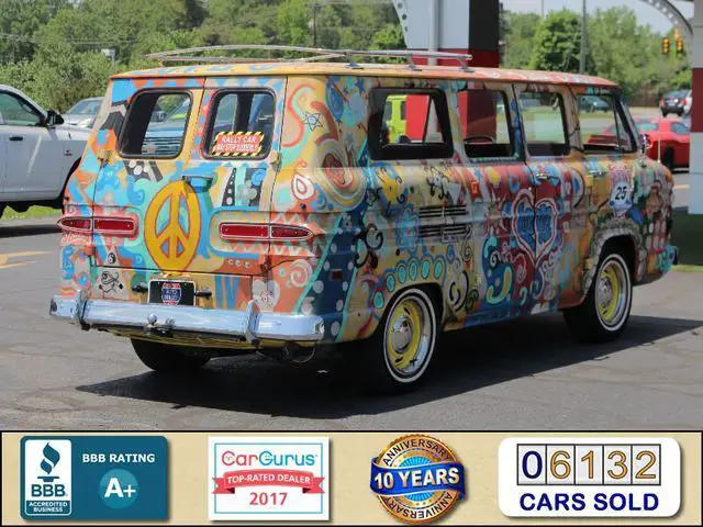 1962 chevrolet corvair hippy greenbrier van! one of a kind! other minivan/van 2