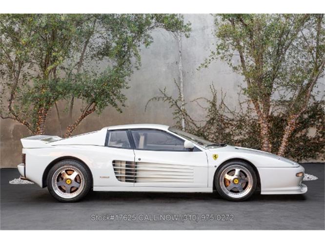 1990 ferrari testarossa in beverly hills, california