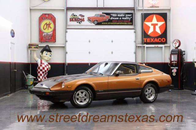 1982 datsun 280zx gl 2dr hatchback 47499 miles bronze hatchback straight 6 cylin