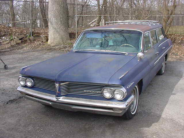 1962 pontiac catalina safari wagon loaded with options