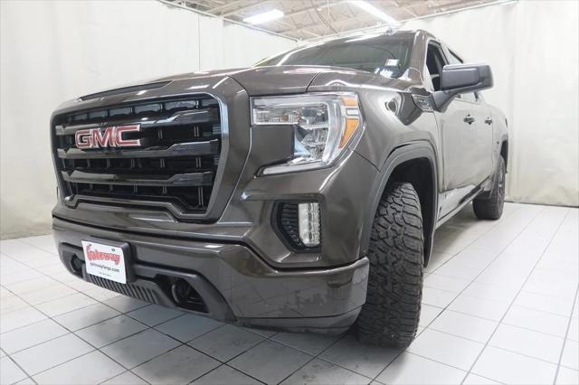 2021 gmc sierra 1500 4wd crew cab short box elevation