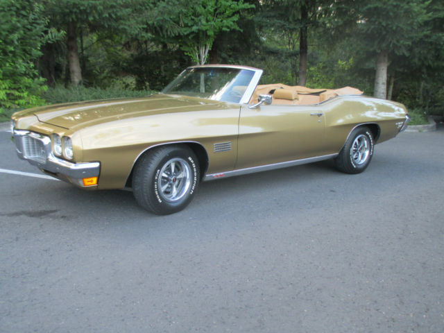 1970 pontiac lemans sport convertible, beautiful restoration, classic original !